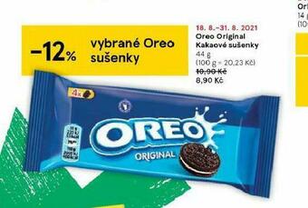 Tesco Oreo original kakaové sušenky nabídka