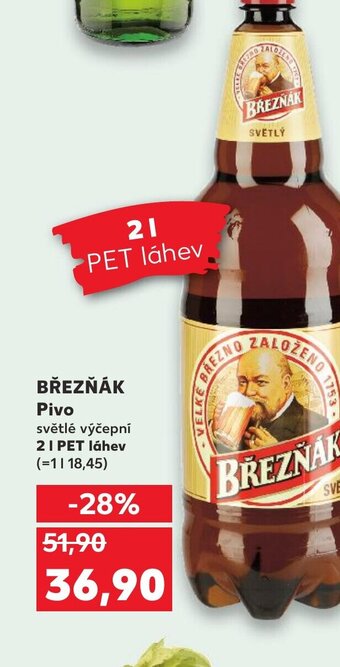 Kaufland BŘEZŇÁK Pivo nabídka