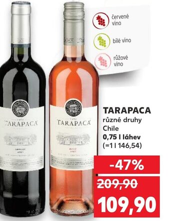 Kaufland TARAPACA nabídka