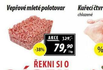ZEMAN Vepřové mleté polotovar nabídka