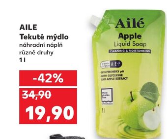 Kaufland AILE Tekuté mýdlo nabídka