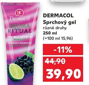 Kaufland DERMACOL Sprchový gel nabídka