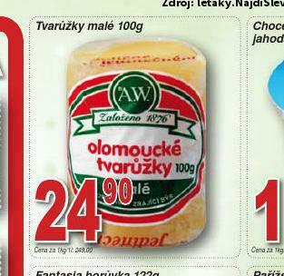 Lidl Tvarůžky malé nabídka