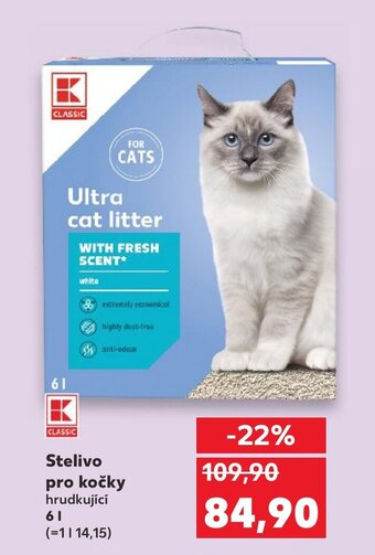 Kaufland Stelivo pro kočky nabídka