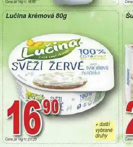 Lidl Lučina krémová nabídka