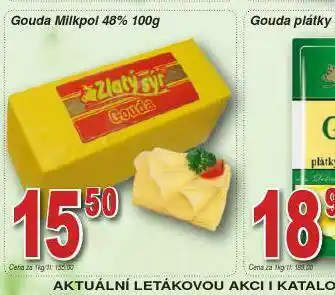 Lidl Gouda milkpol 48% nabídka