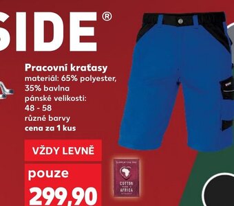 Kaufland Pracovní kraťasy nabídka