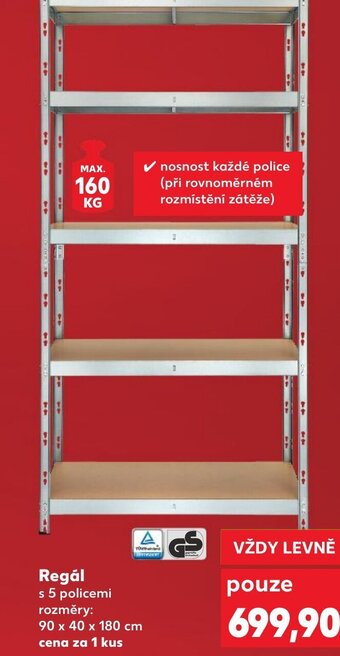 Kaufland Regál nabídka
