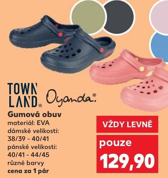 Kaufland Gumová obuv nabídka
