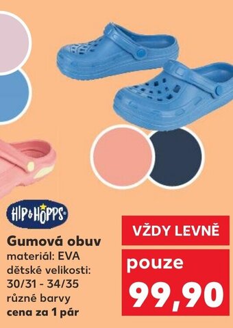 Kaufland Gumová obuv nabídka