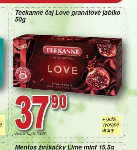 Lidl Teekanne čaj love granátové jablko nabídka