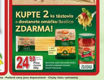 Lidl Prima cucina nabídka