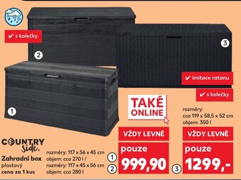 Kaufland Zahradní box nabídka