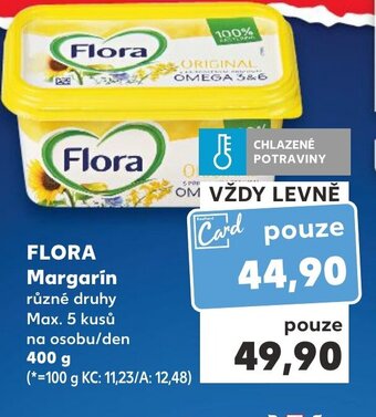 Kaufland FLORA Margarin nabídka