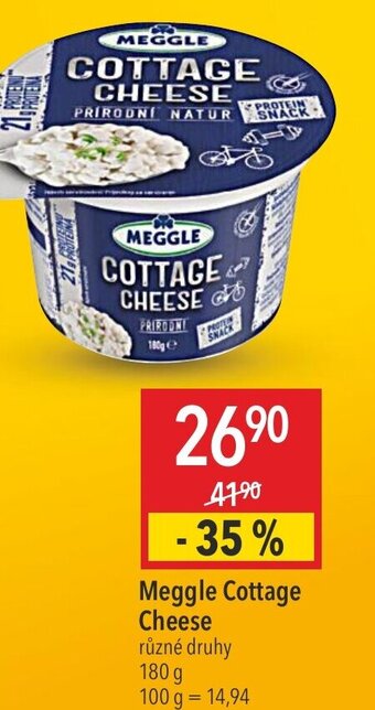 Globus Meggle Cottage Cheese nabídka