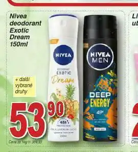 Lidl Nivea deodorant nabídka