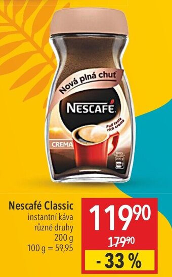 Globus Nescafé Classic nabídka