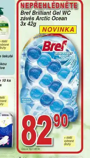 Lidl Bref brilant gel wc nabídka