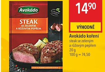 Globus Avokádo koření nabídka