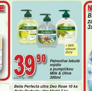 Lidl Palmolive tekuté mýdlo nabídka