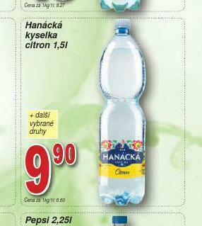 Lidl Hanácká kyselka citron nabídka