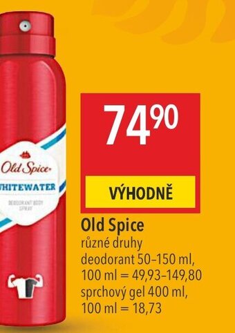 Globus Old Spice nabídka