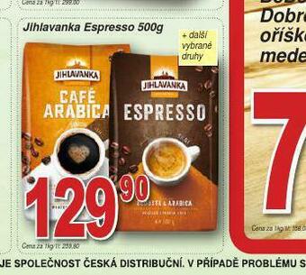 Lidl Jihlavanka espresso nabídka