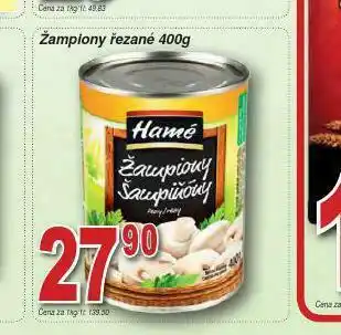 Lidl Hamé žampiony řezané nabídka
