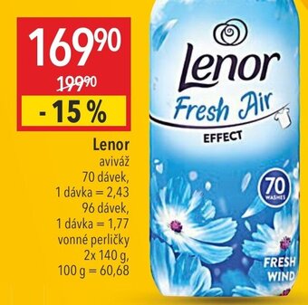 Globus Lenor aviváž nabídka