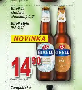 Lidl Birell stylu ipa nabídka
