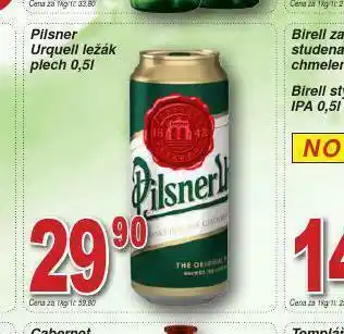 Lidl Pivo pilsner urquell ležák nabídka