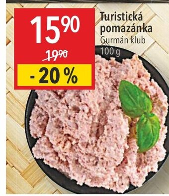 Globus Turistická pomazánka nabídka