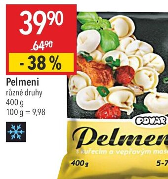 Globus Pelmeni různé druhy nabídka