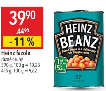 Globus Heinz fazole nabídka