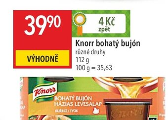 Globus Knorr bohatý bujón nabídka