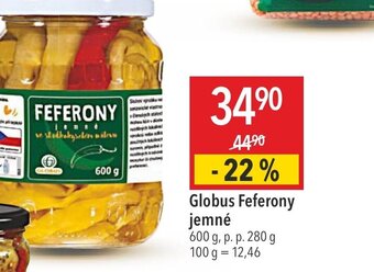 Globus Globus Feferony jemné nabídka