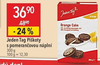 Globus Jeden Tag Piškoty s pomerančovou náplní nabídka
