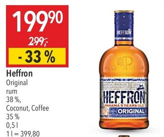 Globus Heffron Original rum nabídka