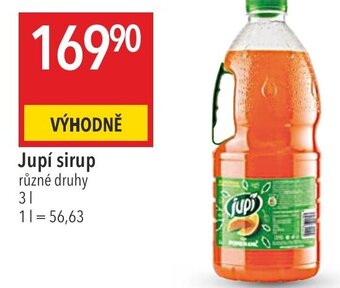 Globus Jupí sirup nabídka