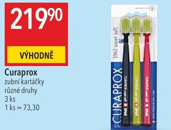 Globus Curaprox zubní kartáčky nabídka