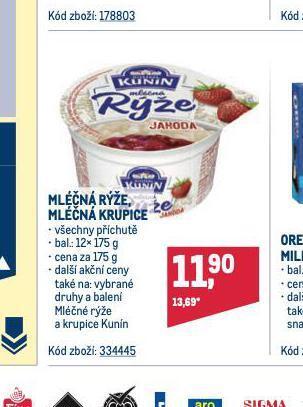 Makro Mléčná krupice nabídka