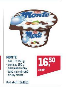 Makro Monte nabídka