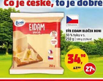 Penny Market Sýr eidam nabídka