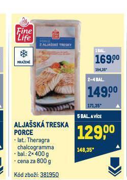 Makro Aljašská treska nabídka
