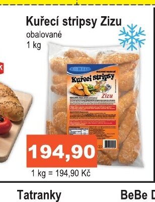 COOP DISKONT Kuřecí stripsy Zizu nabídka