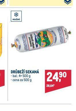 Makro Drůbeží sekaná nabídka