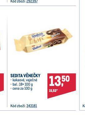 Makro Sedita věnečky nabídka