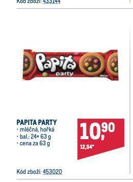 Makro Papita party nabídka
