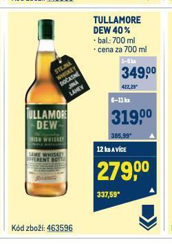 Makro Tullamore d.e.w. nabídka