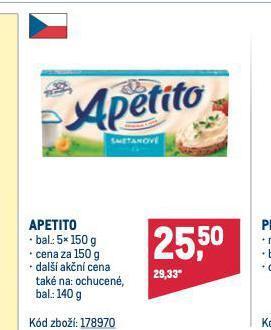 Makro Apetito nabídka